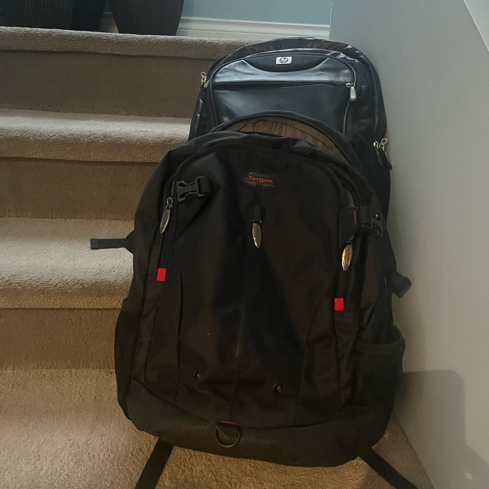 Targus Black and Red Men's Backpack